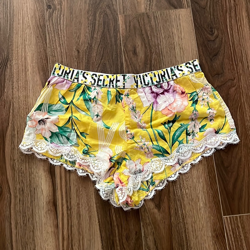 Victoria Secret Floral Lace Shorts
